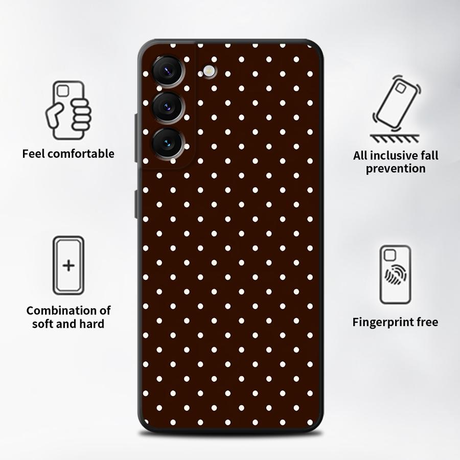 Cover Retrò a Pois per Samsung - Samsung Galaxy A55 recensione e prezzo