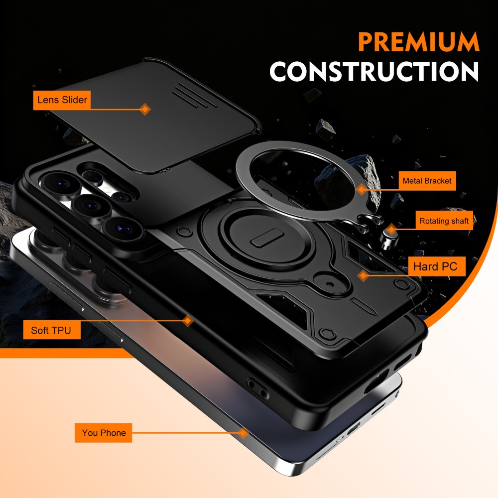 360 ° Custodia con supporto ma - Camera Lens Protector recensione e prezzo